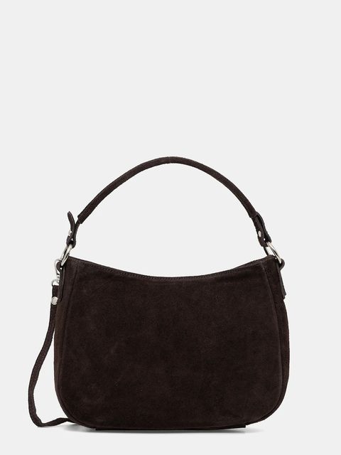 Answear.LAB torebka zamszowa kolor brązowy - zdjęcie produktu nr 1