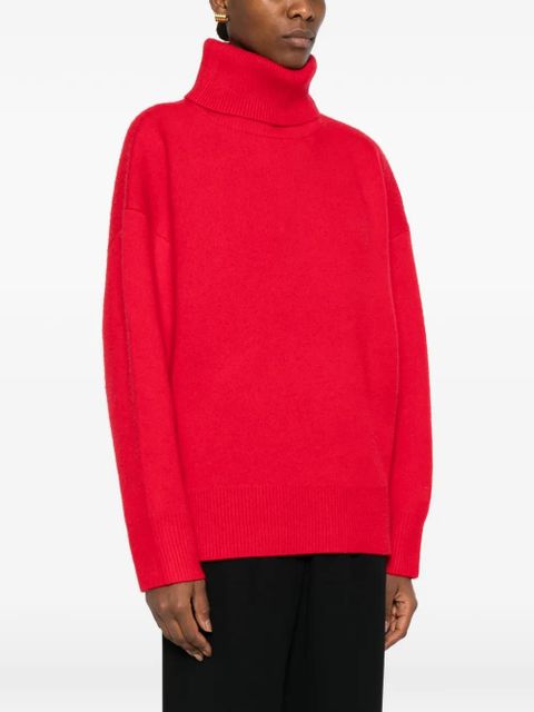 TOTEME turtleneck seater - Red