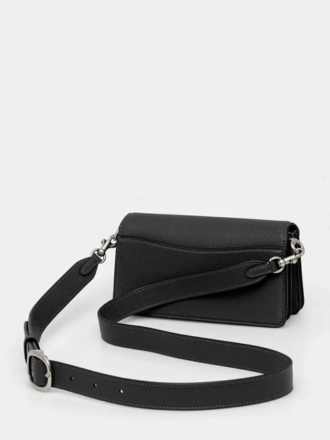 Coach torebka skórzana Tabby kolor czarny CY201