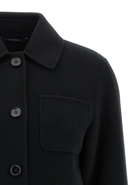 Max Mara button-fastening coat - Black - zdjęcie produktu nr 2