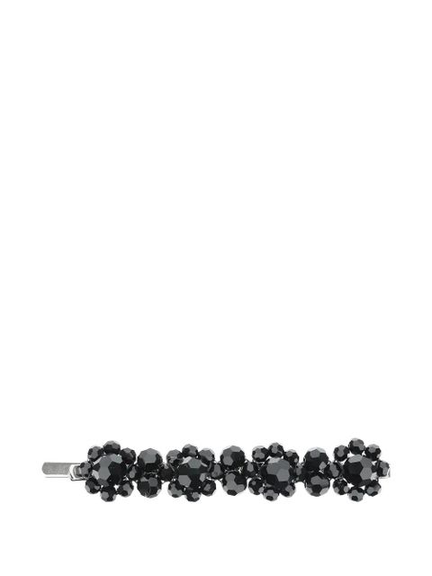 Simone Rocha crystal-embellished hair clip - Black - zdjęcie produktu nr 1