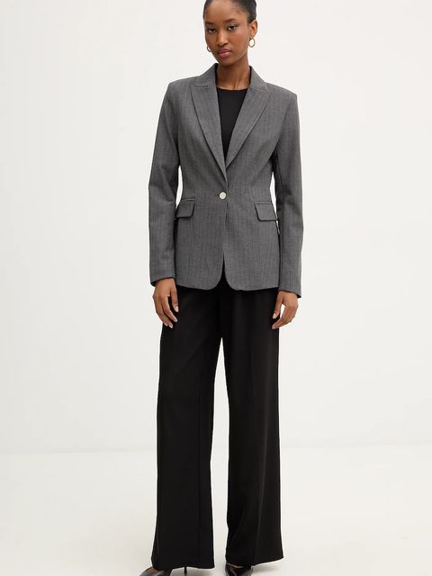 Morgan marynarka kolor szary jednorzędowa wzorzysta VBOKY.F - zdjęcie produktu nr 2