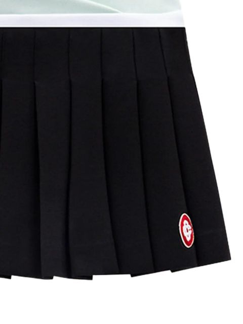 Casablanca pleated panelled mini skirt - Black - zdjęcie produktu nr 2