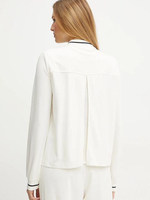 Liu Jo kurtka damska kolor biały przejściowa TA5119 J5942