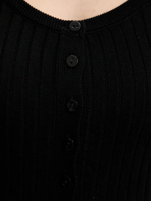 Herskind sukienka z domieszką jedwabiu Mira kolor czarny maxi dopasowana 5536106