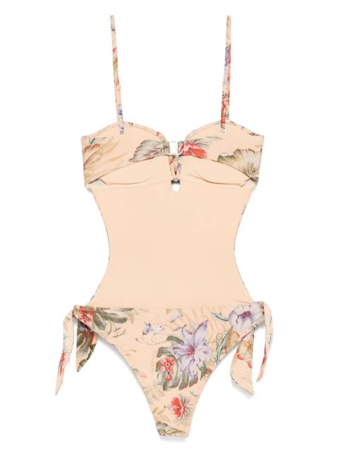 ZIMMERMANN Coco Scarf Tie swimsuit - Neutrals - zdjęcie produktu nr 2