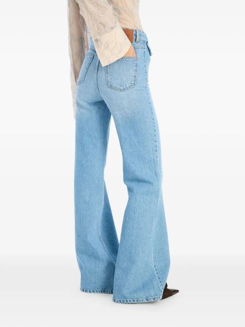 ROTATE BIRGER CHRISTENSEN belt-loops jeans - Blue