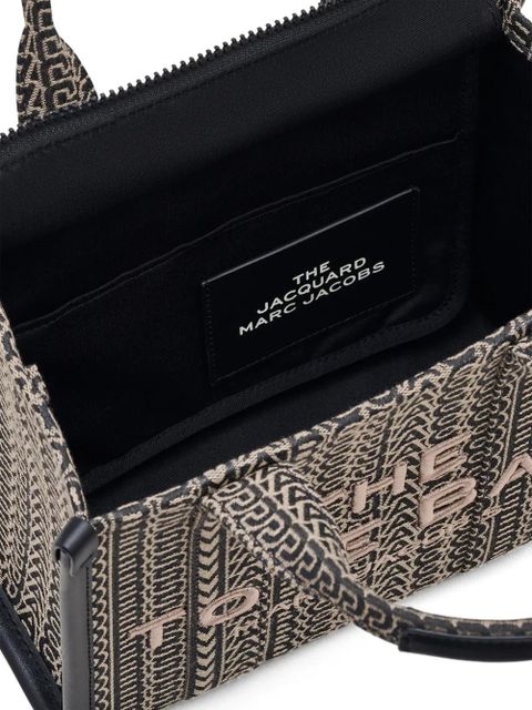 Marc Jacobs The Monogram Jacquard Small Tote bag - Black