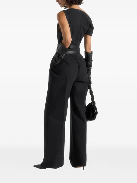 Manière De Voir Valerie one-shoulder jumpsuit - Black