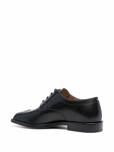 Maison Margiela Tabi lace-up leather brogues - Black - zdjęcie produktu nr 2