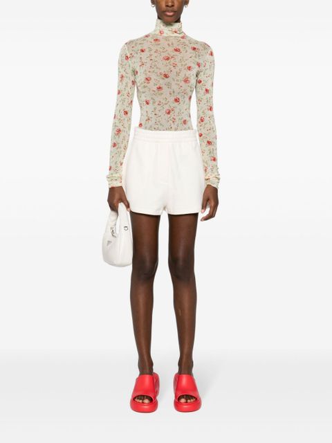 Prada floral mesh bodysuit - F0011 RED - zdjęcie produktu nr 2