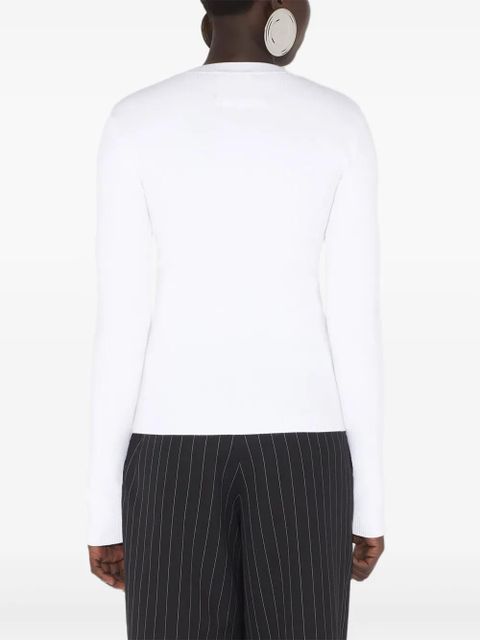 Jean Paul Gaultier le top blanc à chevrons - White - zdjęcie produktu nr 2