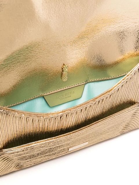 Aquazzura Vacanza clutch bag - Gold