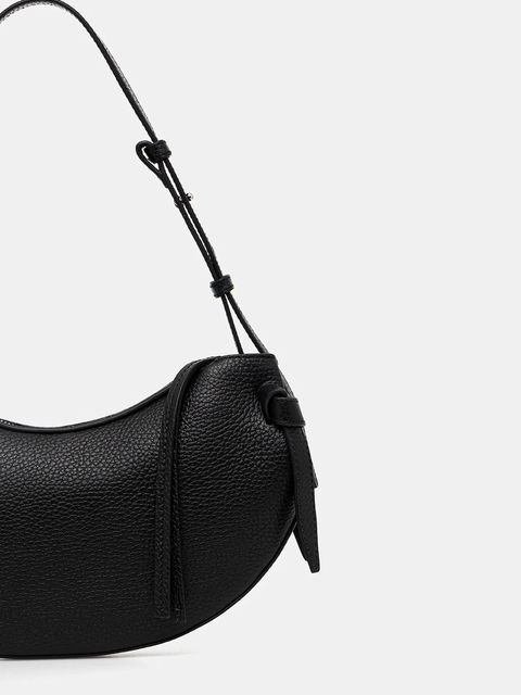 Yuzefi torebka skórzana FORTUNE COOKIE kolor czarny YUZCO-HB-FC-L034 - zdjęcie produktu nr 2