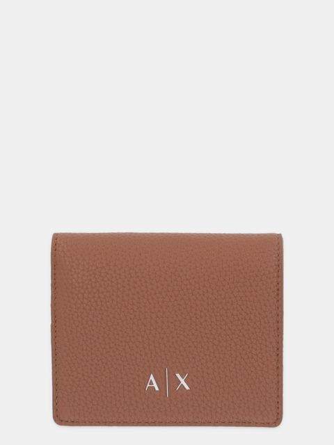 Armani Exchange portfel damski kolor brązowy XW002123 AF17019 - zdjęcie produktu nr 1