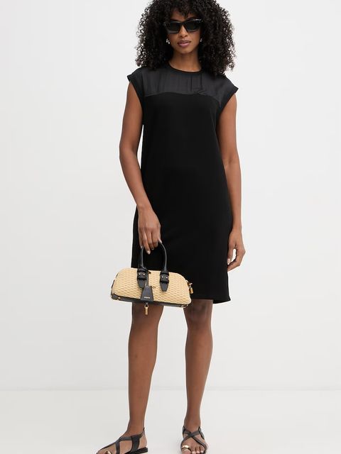 Karl Lagerfeld sukienka z wiskozą - zdjęcie produktu nr 1