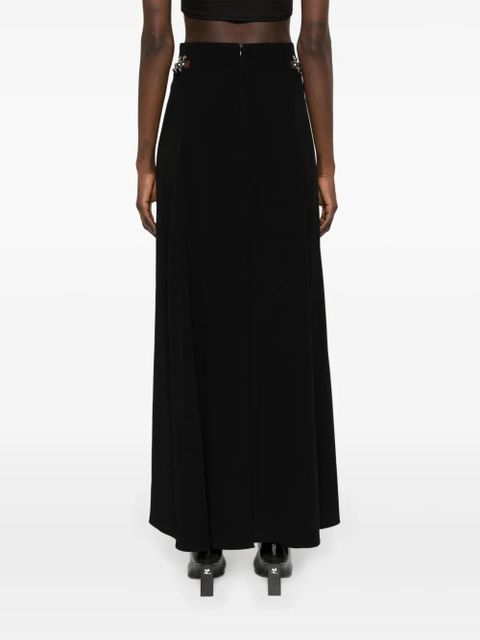 Rabanne high-waist maxi skirt - Black
