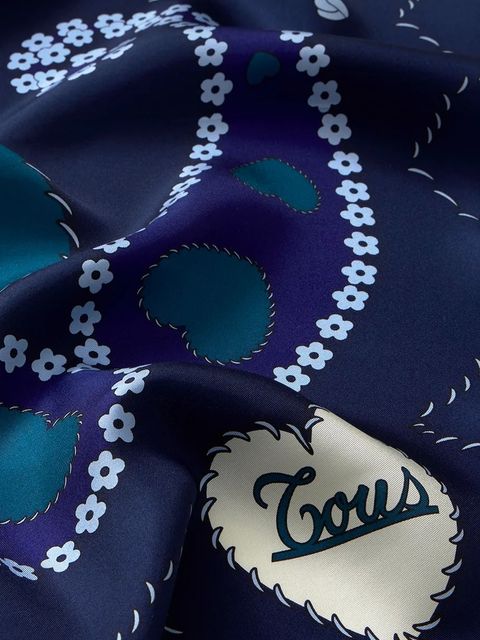 Tous chusta damska z jedwabiem - zdjęcie produktu nr 1