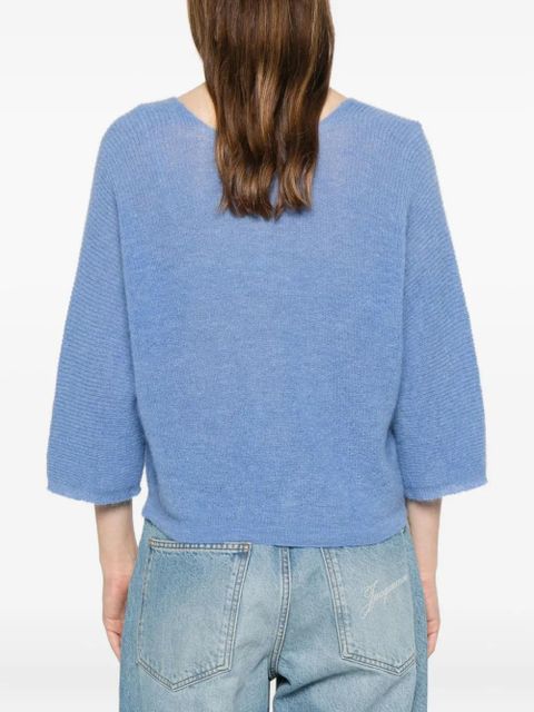 Ba&Sh Isaac V-neck jumper - Blue