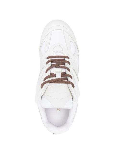 Axel Arigato paneled-detail lace-up fastening sneakers - White