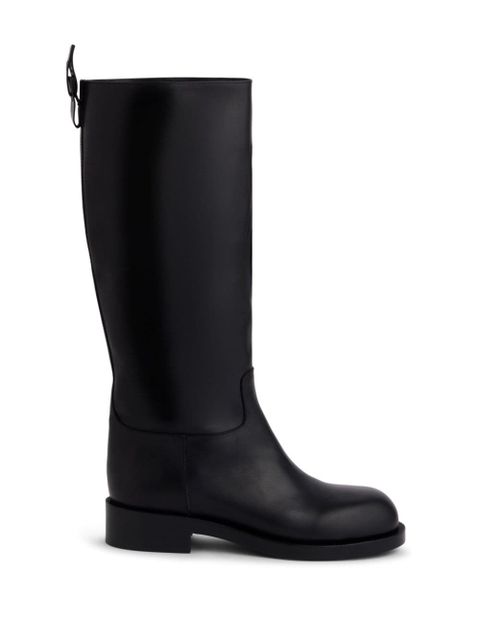 Rabanne leather boots - Black - zdjęcie produktu nr 1