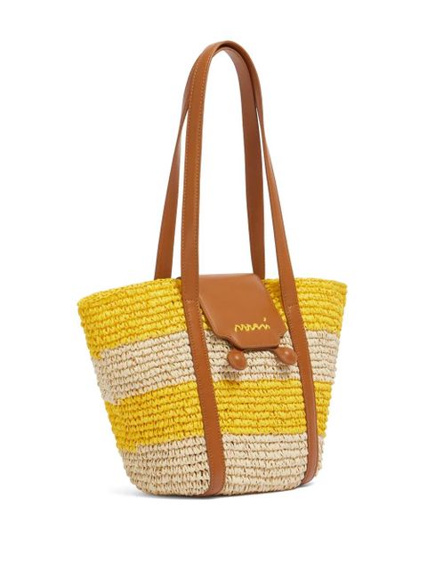 Marni Trunkaroo tote bag - Neutrals