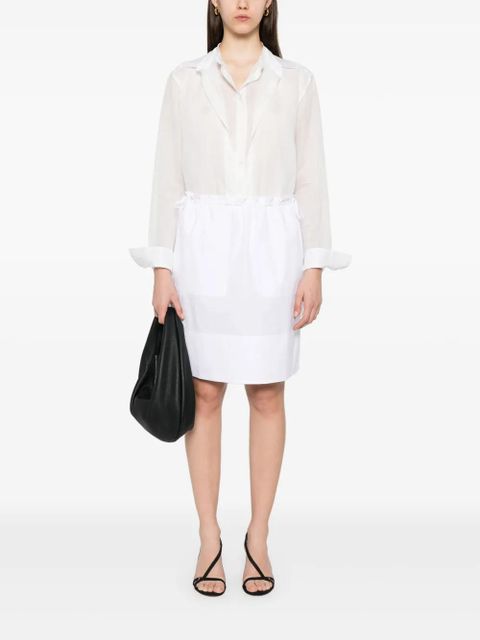 TOTEME double-collar shirt - White - zdjęcie produktu nr 2