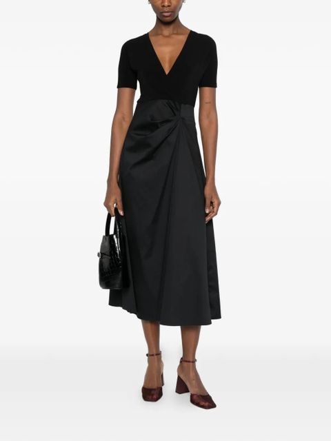 Max Mara velvet knot dress - Black - zdjęcie produktu nr 2