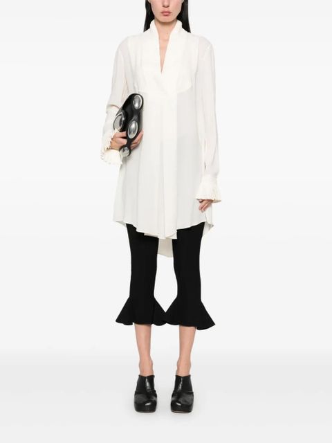 Alexander McQueen silk blouse - Neutrals