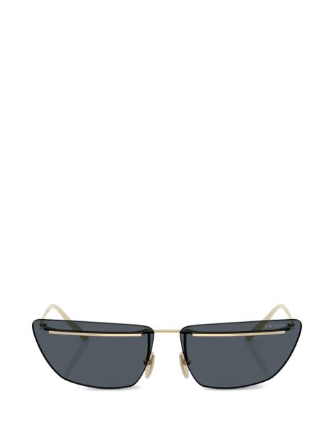 Prada Eyewear cat-eye sunglasses - Gold - zdjęcie produktu nr 1