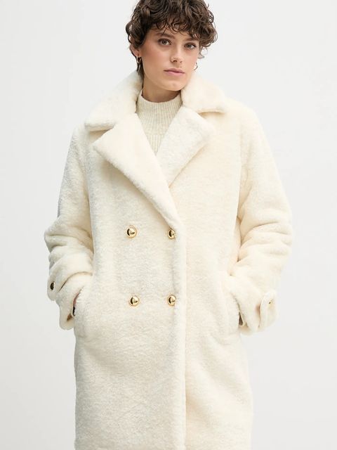 Gaudi płaszcz kolor beżowy 521FD39001 - zdjęcie produktu nr 1