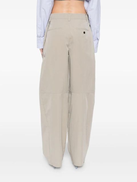 Alexander Wang chain trousers - Neutrals
