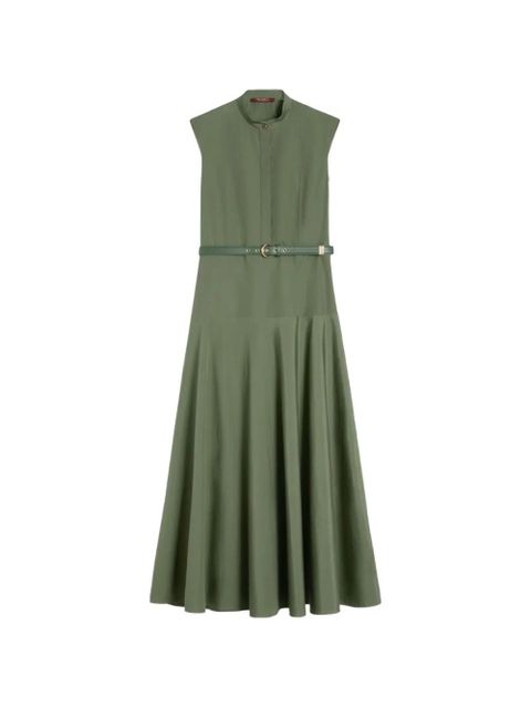 Max Mara collar belted dress - Green - zdjęcie produktu nr 1