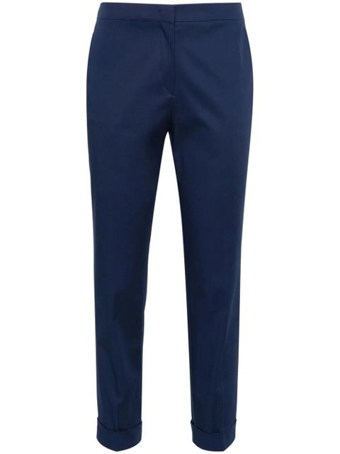 ETRO stretch-cotton cropped trousers - Blue - zdjęcie produktu nr 1