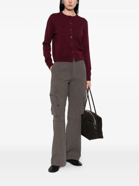 Weekend Max Mara Wkdnebbia button-fastening cardigan - Red - zdjęcie produktu nr 2