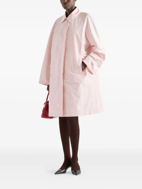 Prada raglan-sleeves coat - Pink - zdjęcie produktu nr 2
