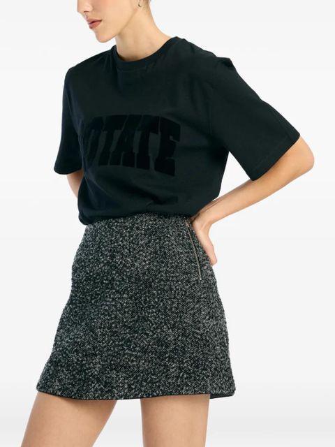 ROTATE BIRGER CHRISTENSEN oversized cotton T-shirt - Black