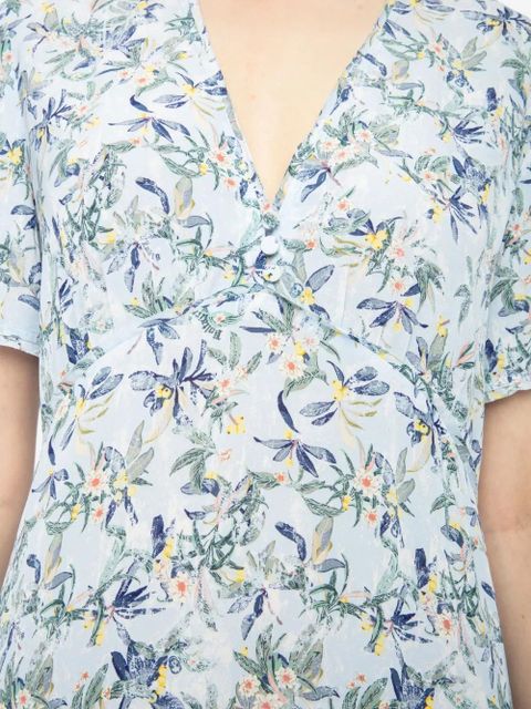 Zadig&Voltaire Rhodral midi skirt - Blue