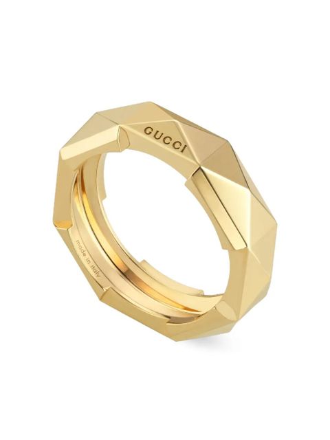 Gucci 18K yellow gold Link To Love ring