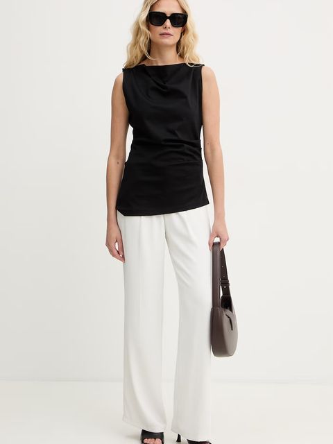 BOSS top damski bawełniany Emiaka - zdjęcie produktu nr 1