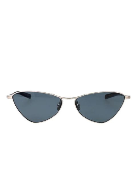 Saint Laurent Eyewear cat-eye frame sunglasses - Silver - zdjęcie produktu nr 2