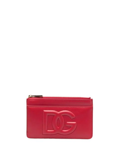 Dolce & Gabbana DG Logo zip purse - Red - zdjęcie produktu nr 1