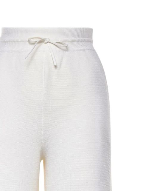 Loro Piana drawstring wide-leg trousers - White