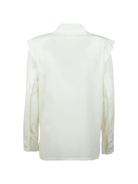 Max Mara shoulder detail camicia - White - zdjęcie produktu nr 2