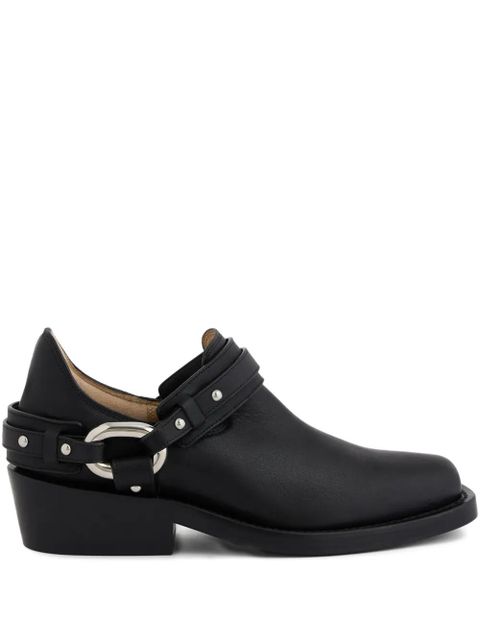 Rabanne XL Link biker ankle boots - Black - zdjęcie produktu nr 1