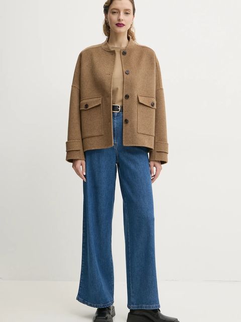 Sessun top bawełniany kolor beżowy 25208002 - zdjęcie produktu nr 2