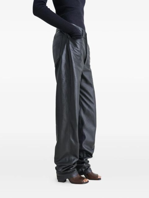 LEMAIRE 80mm open-toe block-heel sandals - Brown