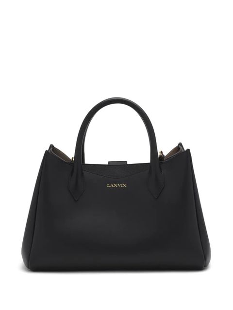 Lanvin logo-stamp tote bag - Black - zdjęcie produktu nr 1