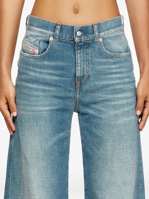 Diesel 1978 D-akemi 09m58 flared jeans - Blue