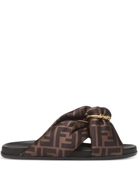 FENDI FF-motif sandals - Brown - zdjęcie produktu nr 1